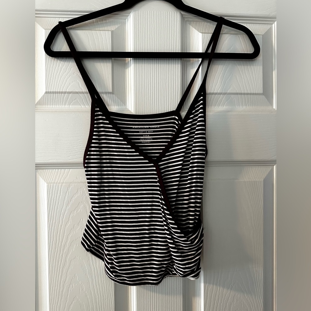 American eagle stripe tank